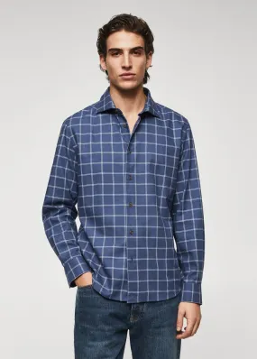 Camicia slim-fit quadri