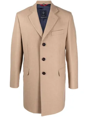cappotto monopetto beige
